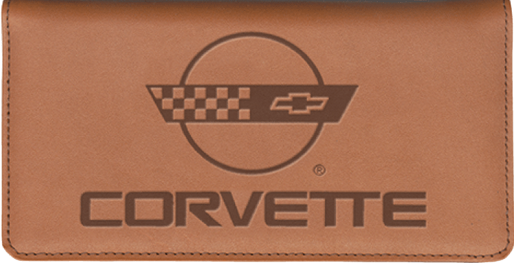 Corvette Checkbook Cover