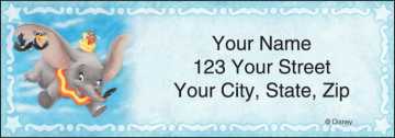 Disney Address Labels | Designer Checks