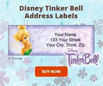 Disney Address Labels | Designer Checks
