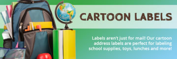 Cartoon Address Labels