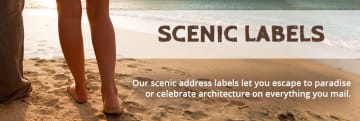 Scenic Address Labels