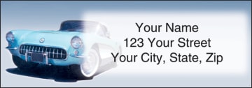 Corvette Address Labels – click to view product detail page