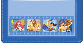 Enlarged view of disney classics, series ii checkbook cover