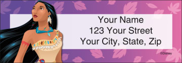 disney princess address labels - click to preview