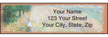 impressionists address labels - click to preview