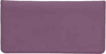 Lilac Checkbook Cover - click to view larger image