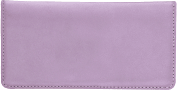 Lilac Checkbook Cover - click to view larger image