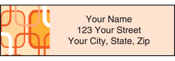 metro address labels - click to preview