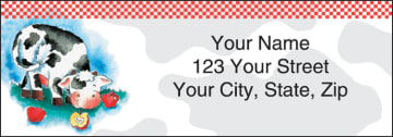 moo money address labels - click to preview