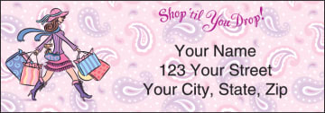 Pampered Girls Address Labels – click to view product detail page