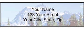 Peaceful Panoramas Address Labels - click to view larger image