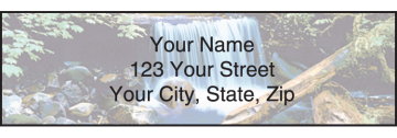 peaceful panoramas address labels - click to preview