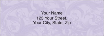 renaissance address labels - click to preview