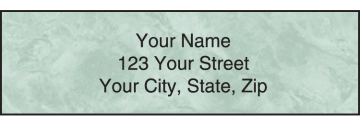 royal monogram address labels - click to preview