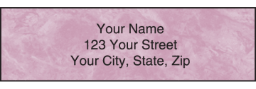 royal monogram address labels - click to preview