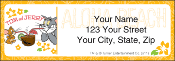 Tom & Jerry New Address Labels – click to view product detail page