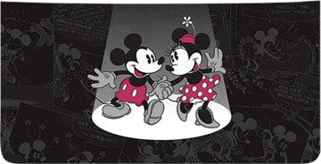 Disney Vintage Mickey and Minnie Side Tear Checkbook Cover - click to view larger image