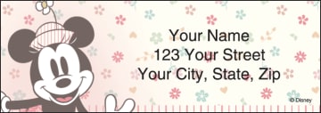 Minnie Mouse Address Labels - click to view larger image