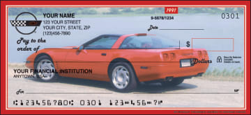 Enlarged view of corvette checks
