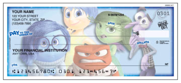 disney/pixar inside out checks - click to preview