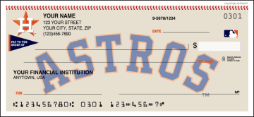 MLB - Houston Astros Checks – click to view product detail page