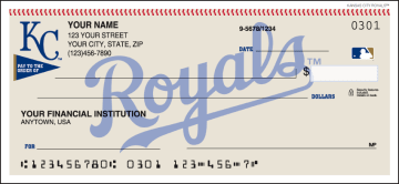 MLB - Kansas City Royals Checks – click to view product detail page