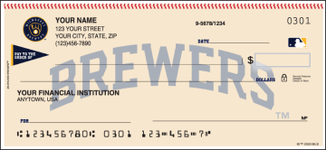 MLB - Milwaukee Brewers Checks – click to view product detail page