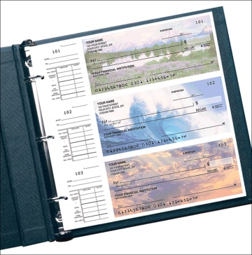 nature's majesty desk set checks - click to preview