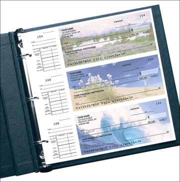 nature's majesty desk set checks - click to preview