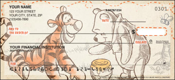 winnie the pooh checks - click to preview