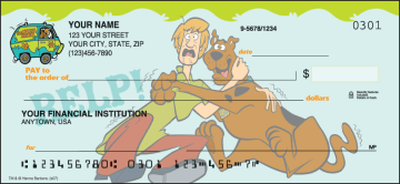 Enlarged view of scooby-doo checks
