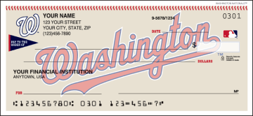 MLB - Washington Nationals Checks – click to view product detail page