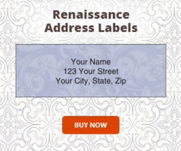Renaissance Address Labels