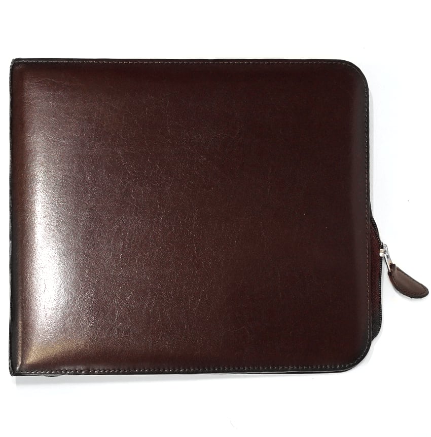 Burgundy Zippered Desk Set Binder – click to view product detail page