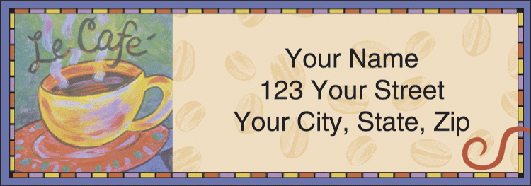 Cup o' Java Address Labels