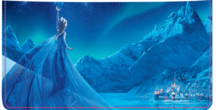 Disney's Frozen Checkbook Cover