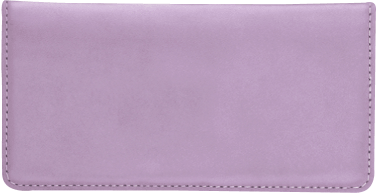 Lilac Checkbook Cover