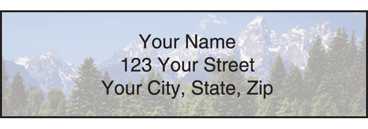 Nature's Majesty Address Labels