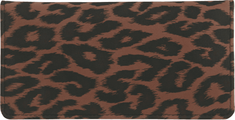 Animal Print Checkbook Cover