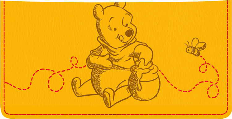 Winnie the Pooh Checkbook Cover