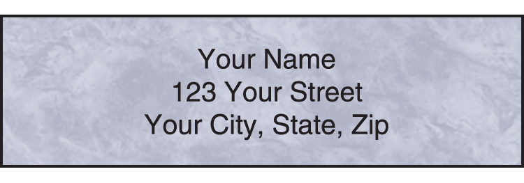 Royal Monogram Address Labels