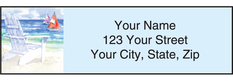 Seaside Address Labels