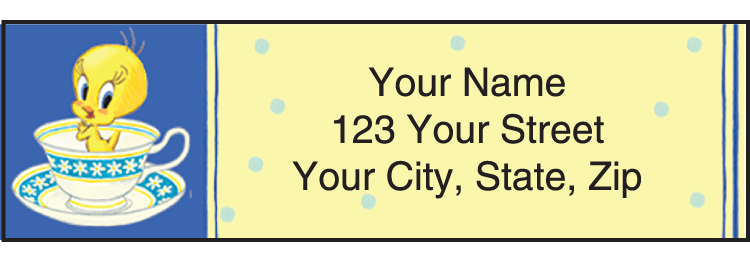 Totally Tweety Address Labels