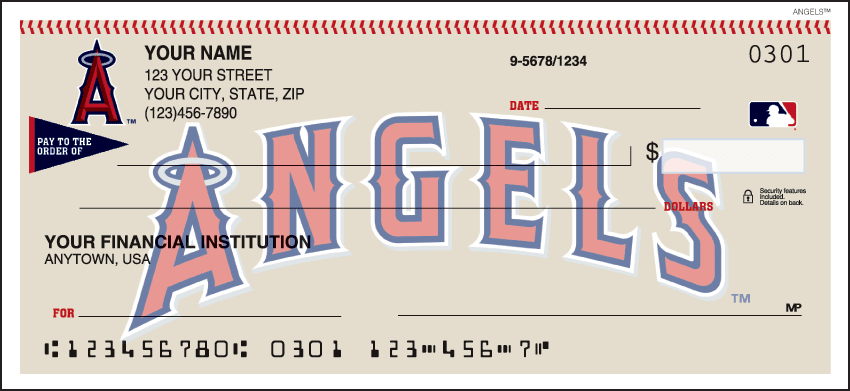 MLB - ANGELS CHECKS