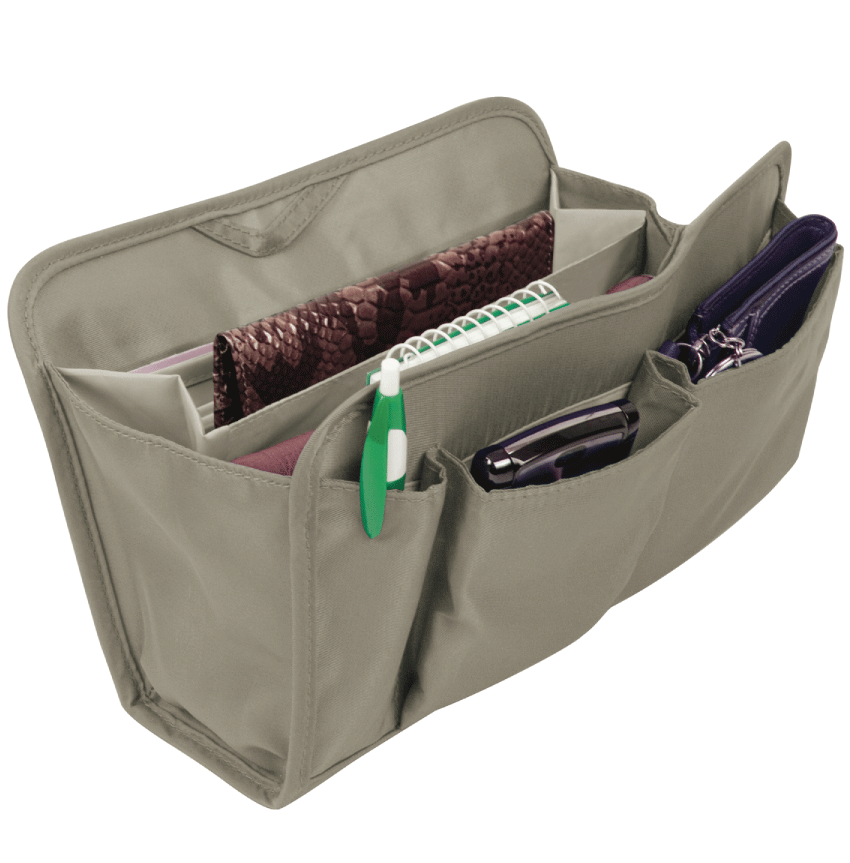 Purse Organizer Gray, Large
