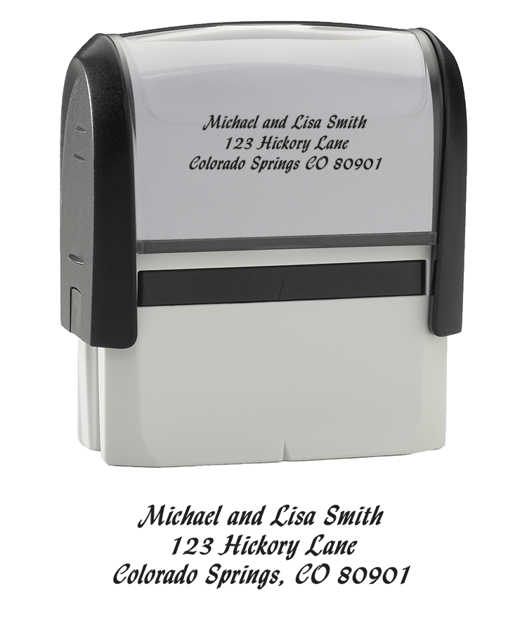 Buy Calligraphy Return Address Stamper