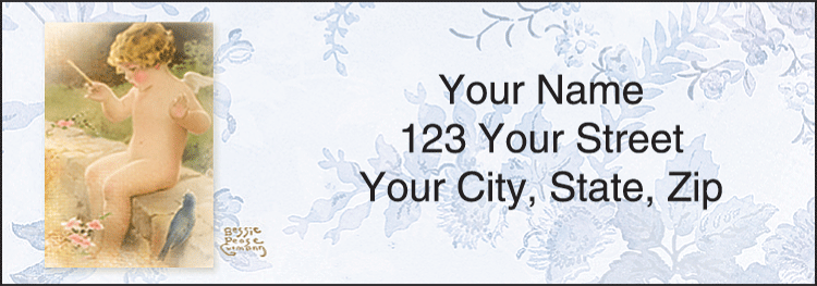Bessie Pease Cherubs Labels – Set of 210