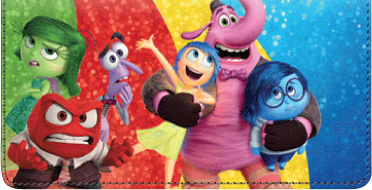 Disney Pixar Inside Out Checkbook Cover