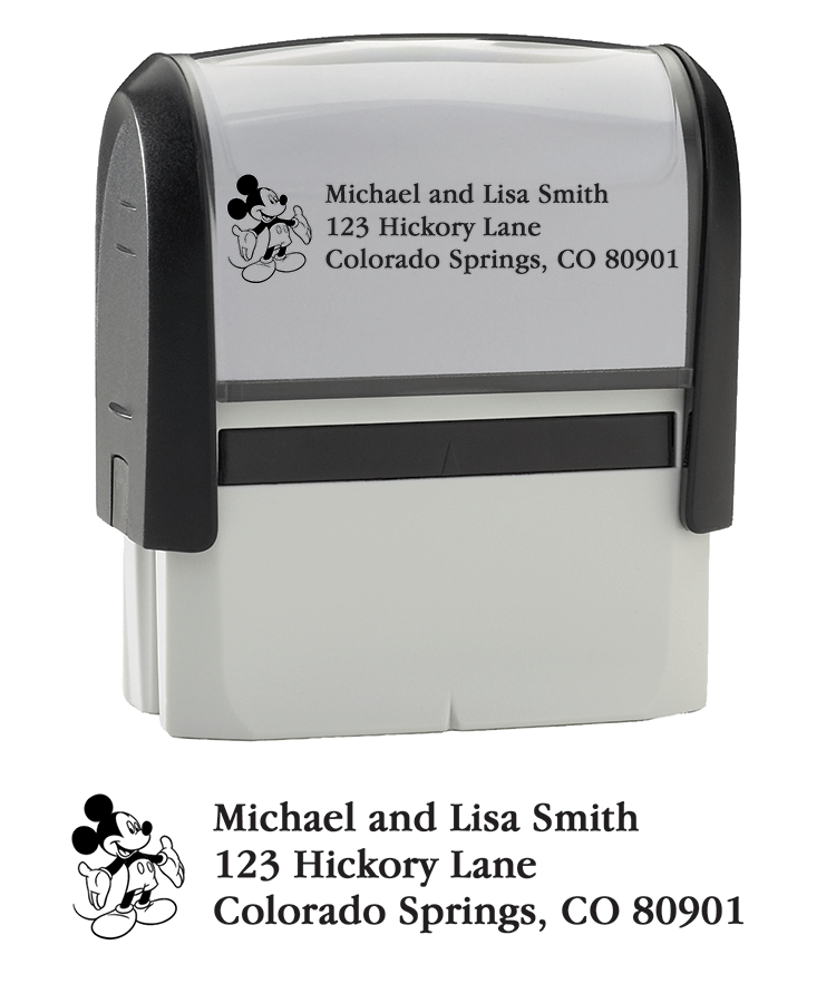 Buy Mickey Mouse Return Address Stamper