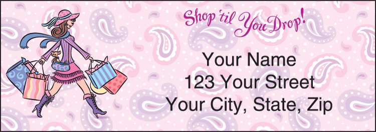 Buy Pampered Girls Labels - Set of 210